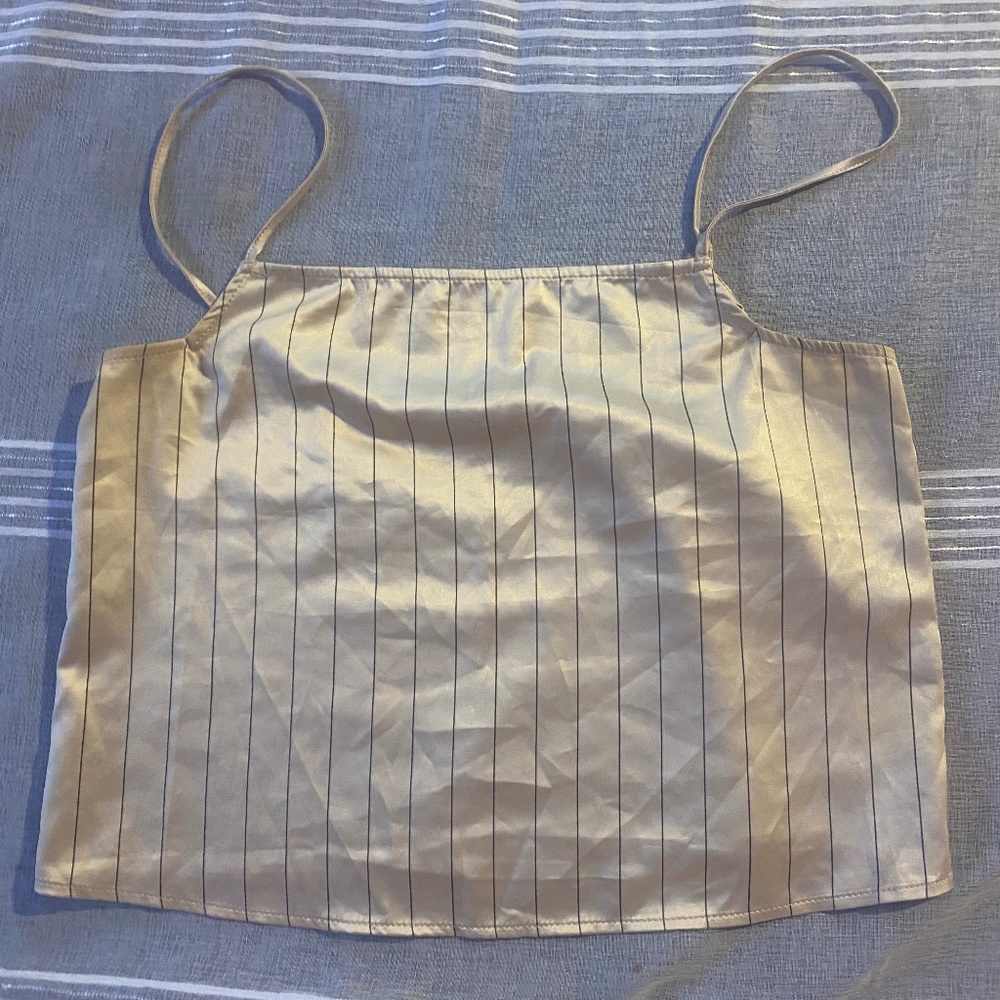Silk Spagetti Strap Zara Shirt